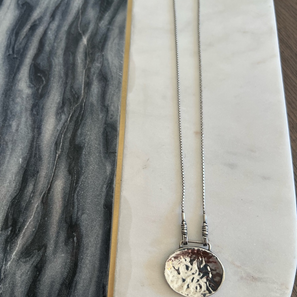 Elegant Sterling Silver Pendant Necklace, by Silpada